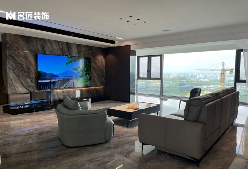 214㎡现代简约大平层，简约高级，质感满满